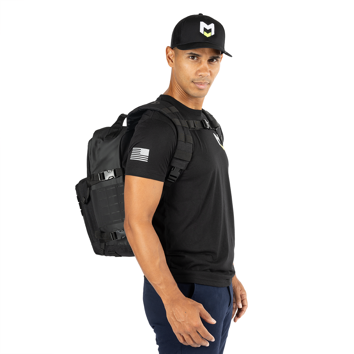 ML71TB.TacBackpack24L.Modelfrontsideoblique